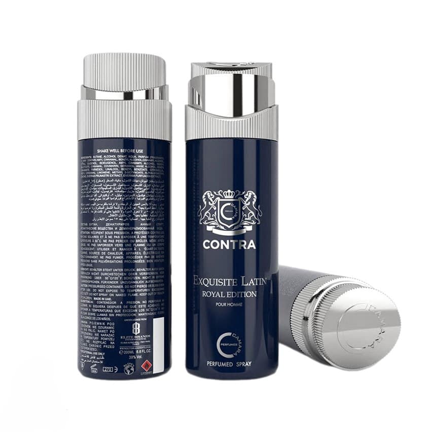 Camara Contra Exquisite Latin Pour Homme Body Spray 200ml