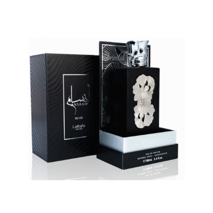 Lattafa PRIDE ANSAAM Silver EDP For Unisex EDP 100ml